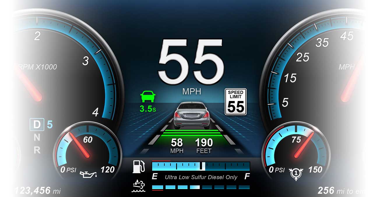 adaptive cruise control for rvs