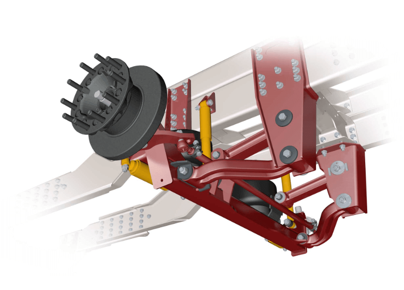 UltraSteer Quik-align on tag axle